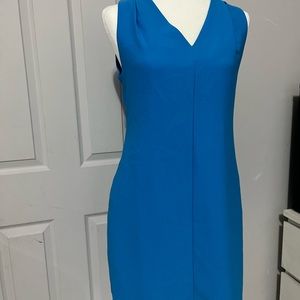 banana republic sky blue dress  size 2